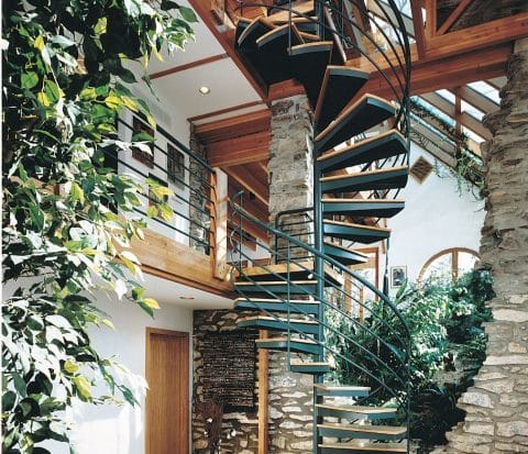 Indoor Spiral Staircases | The Iron Shop