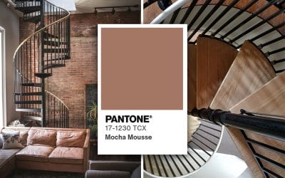 Incorporating Mocha Mousse, Pantone’s 2025 Color of the Year, into Your Staircase Design