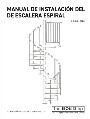 Metal Spiral Stair Installation