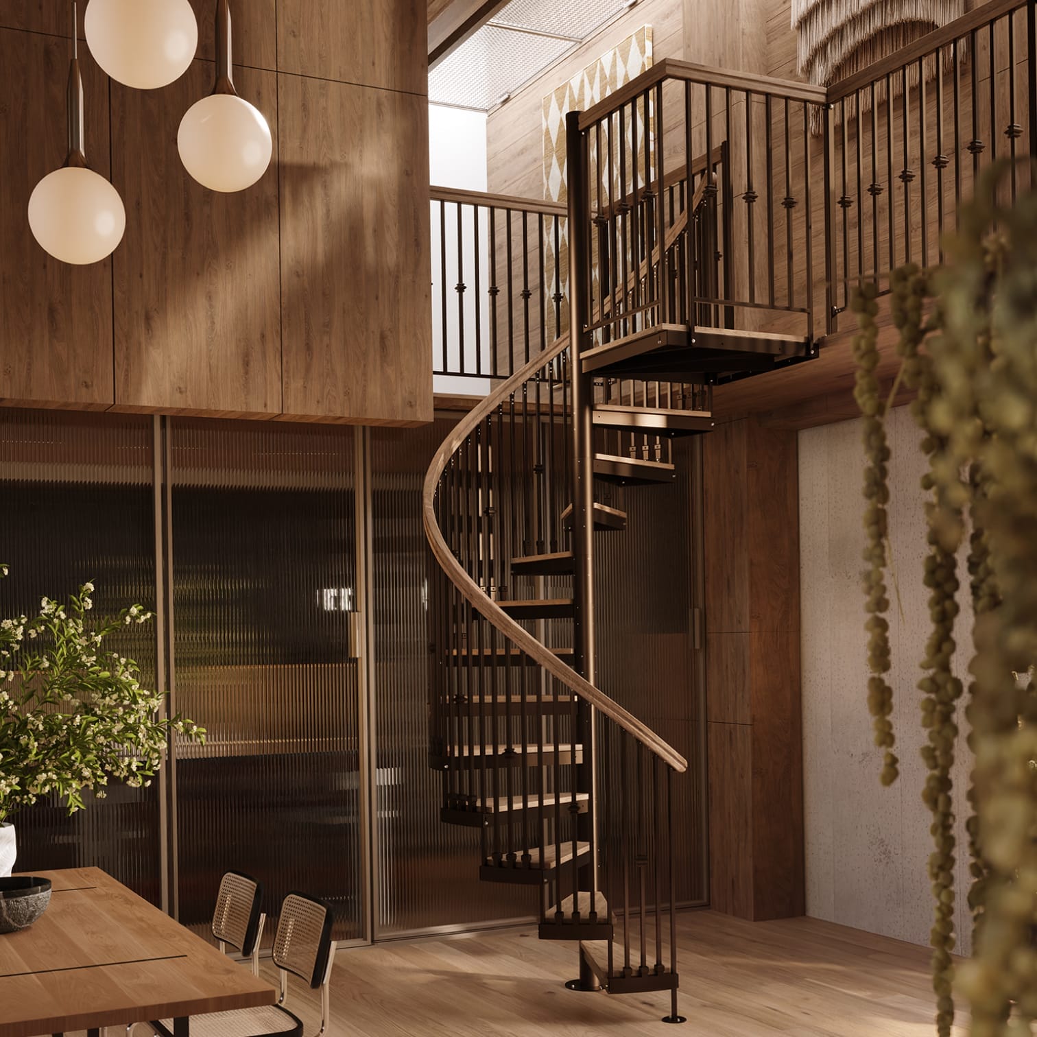 Indoor staircase tile linking to the indoor staircase options
